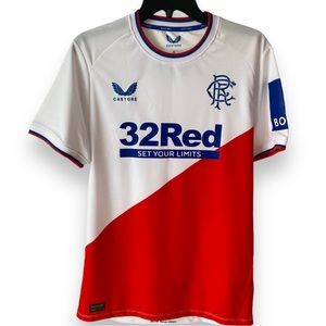 Castore Glasgow 2022/2023 Rangers Away Soccer Jersey. Size Small.